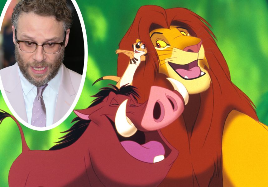 Lion King's New Pumbaa Poster Is Giving People Nightmares! - Perez Hilton