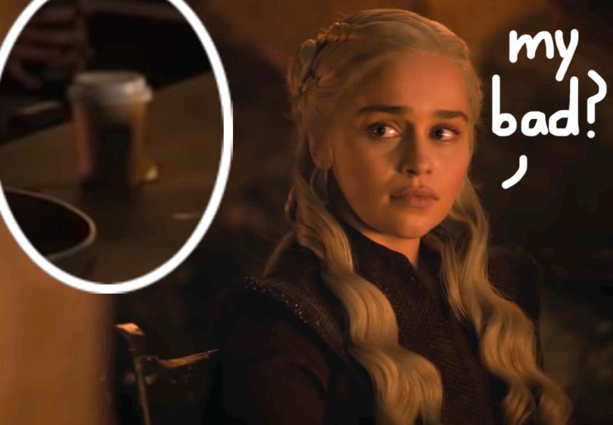 Game Of Thrones Coffee Cup Mistake Scene