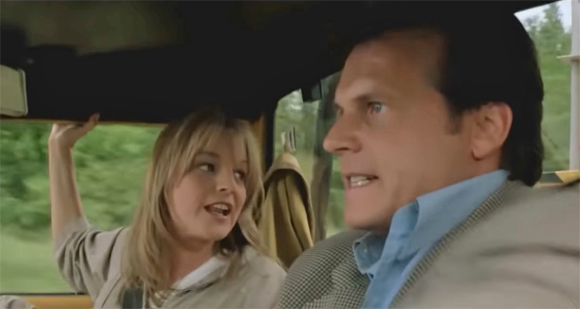 Helen Hunt and Bill Paxton on Twister