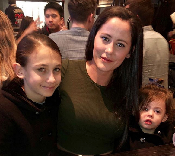 Jenelle Evans daughter Ensley stepdaughter Maryssa
