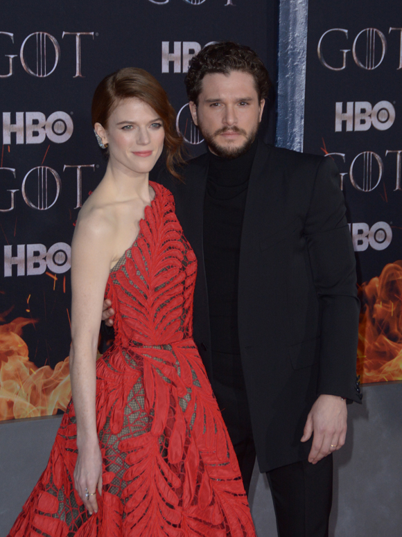 Kit Harington and Rose Leslie