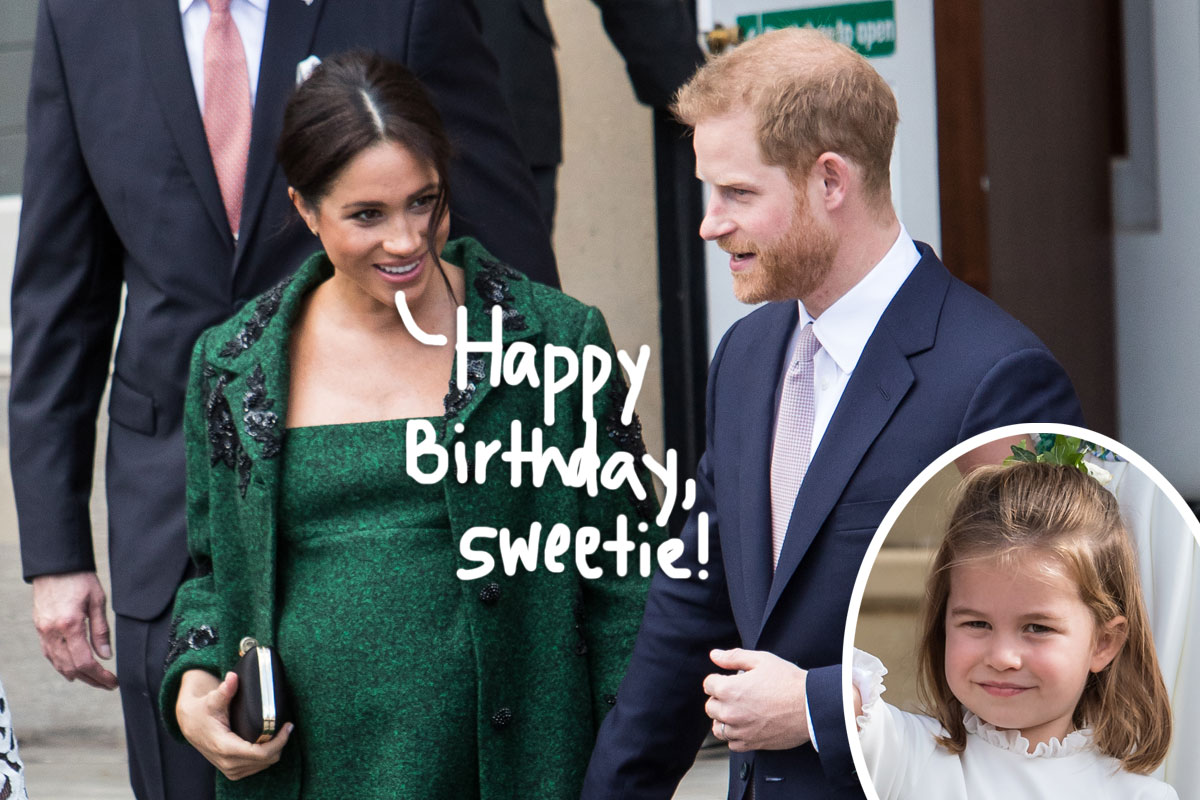 Meghan Markle & Prince Harry Wish Princess Charlotte A Happy