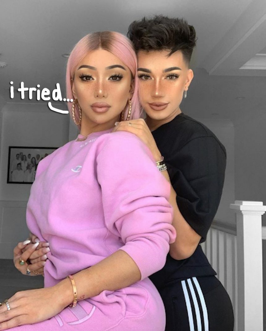 Nikita Dragun Attempts To Defend James Charles With Text Screenshots 