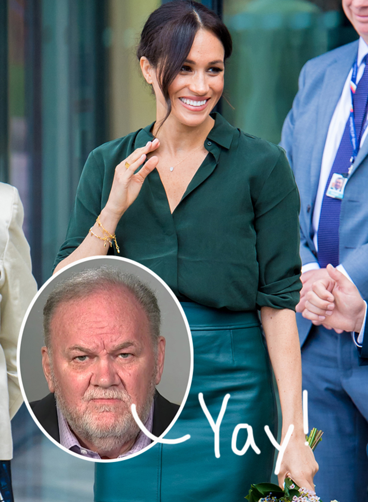 Thomas Markle reacts to Meghan's baby news