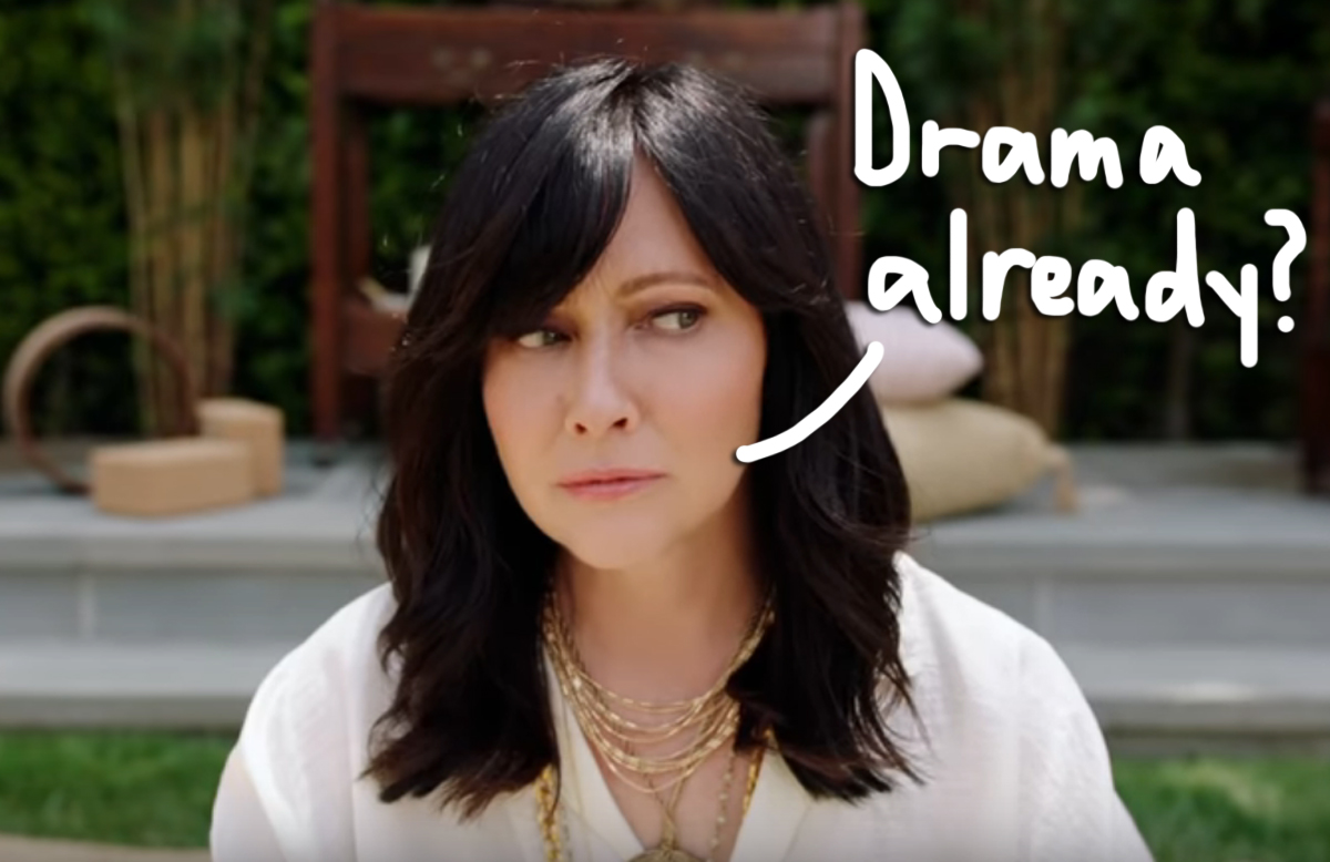 Shannen Dohety smells drama on 90210