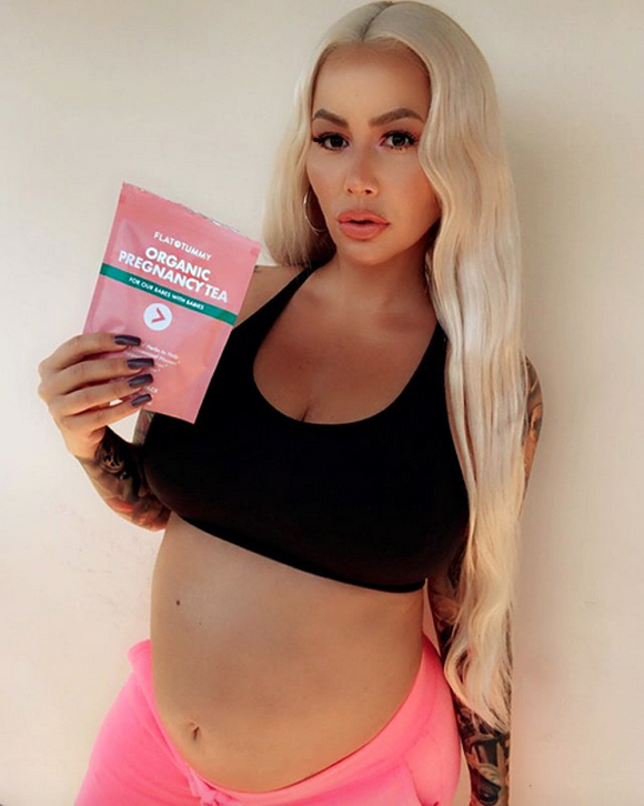 Amber Rose Amateur Porn - Amber Rose Is Getting DRAGGED For Promoting Detox Tea For Pregnant Women! -  CelebrityTalker.com