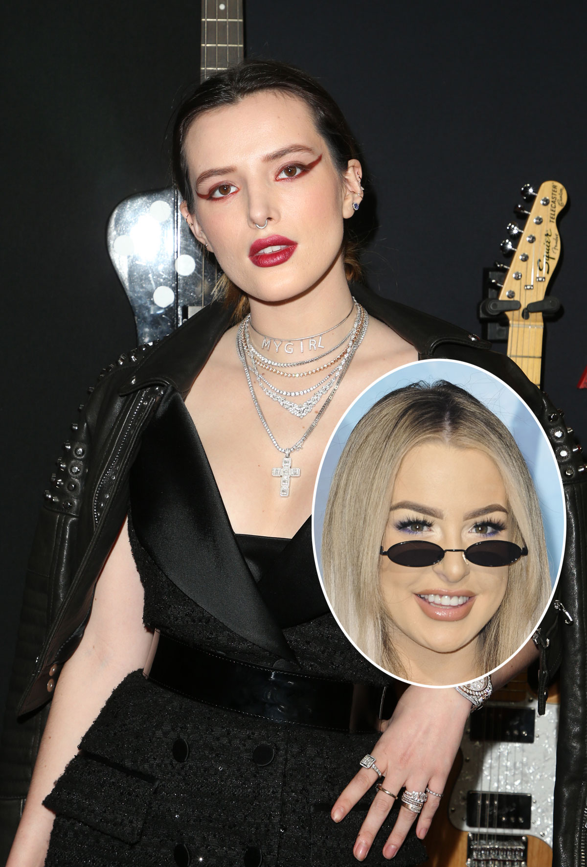 Bella Thorne cries over Tana Mongeau's engagement