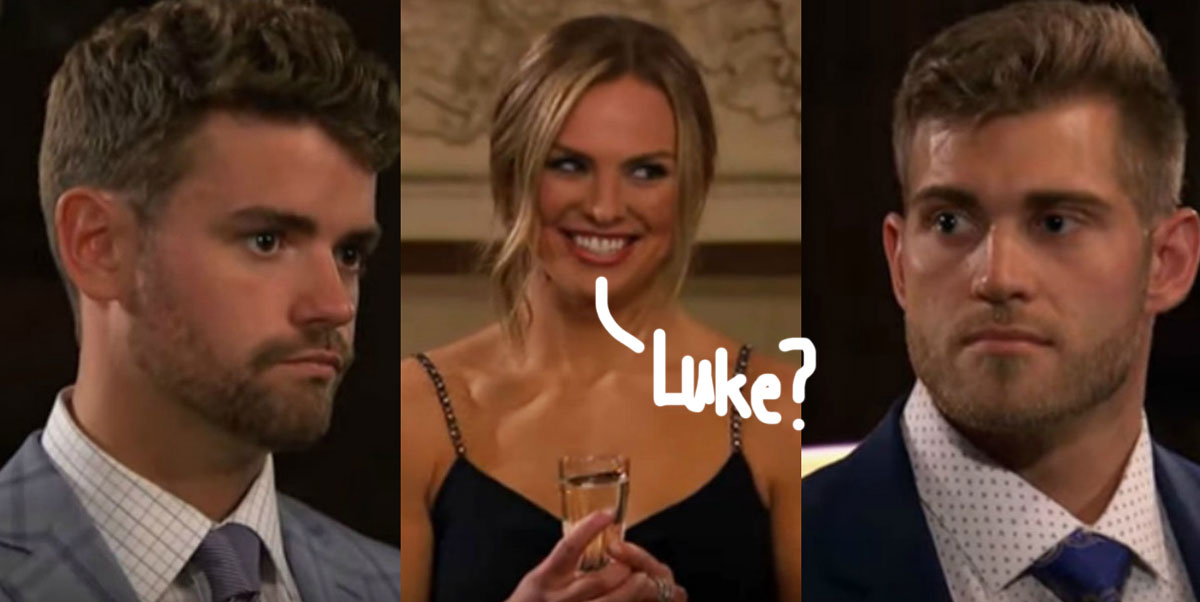 Hannah Brown has to decide between the Luke's.
