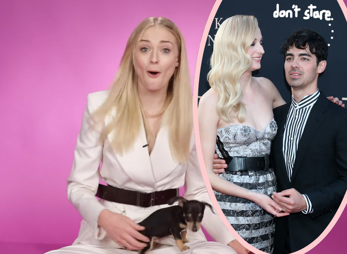 Sophie Turner In White Corset Top: Shows PDA With Joe Jonas In