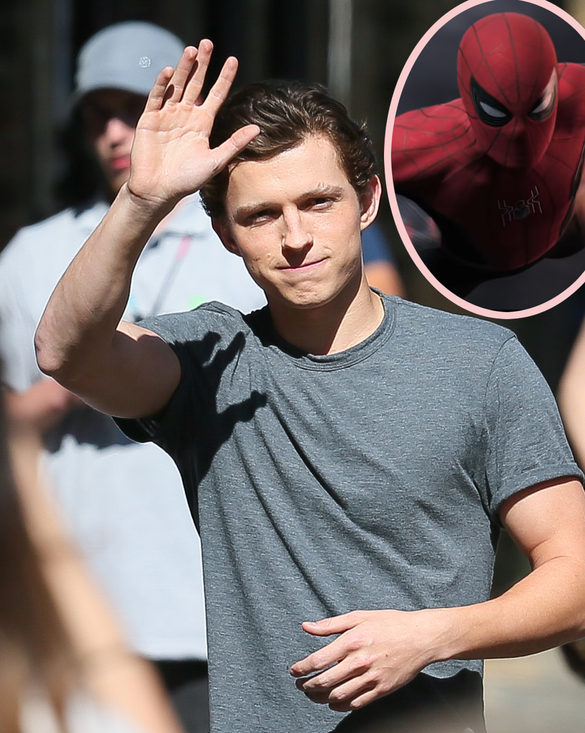 Tom Holland Really IS Spider-Man! He Rescued A Fan IRL! - Perez Hilton