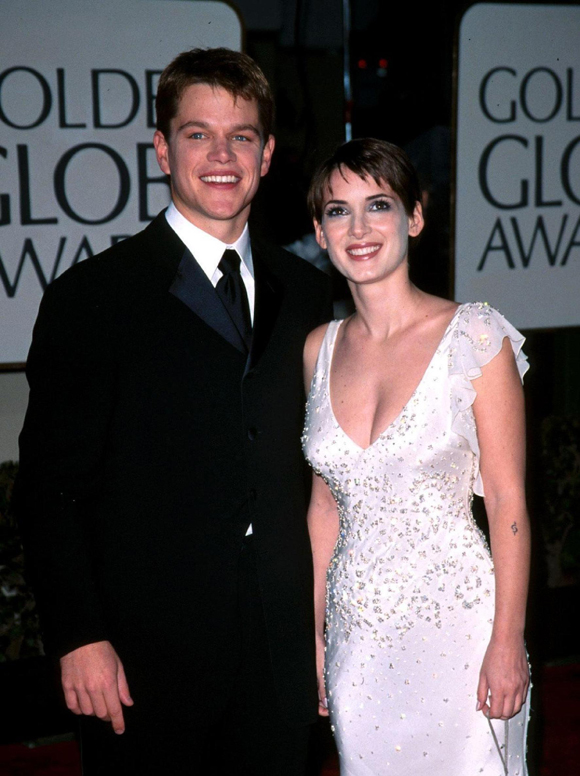 Winona Ryder and Matt Damon 2000
