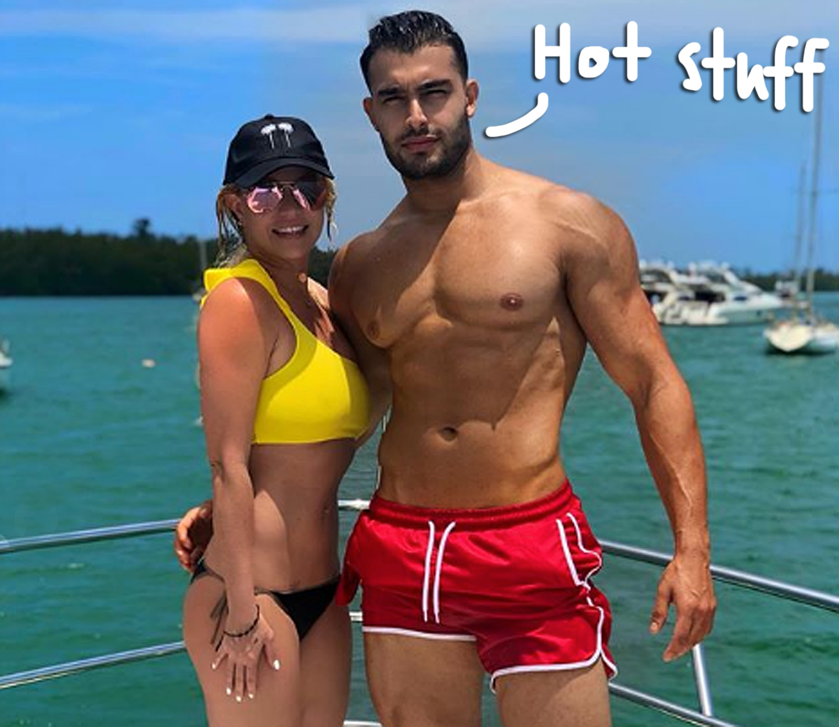 Britney Spears Shares Hot Vacay Pics With Her Protector Amor Sam