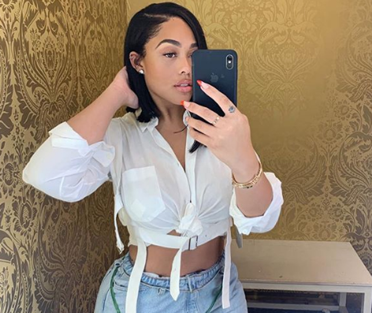 Jordyn Woods Tristan Thompson KUWTK episode reaction
