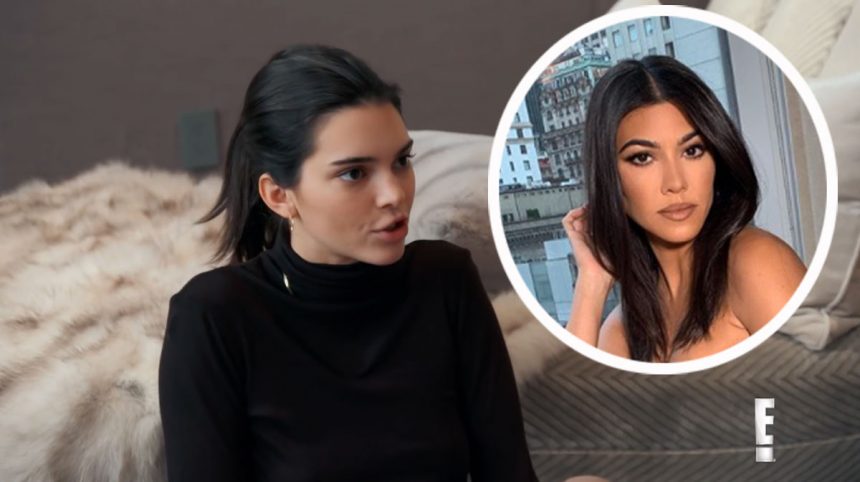 Kendall Jenner Slams Rude Kourtney Kardashian For Picking