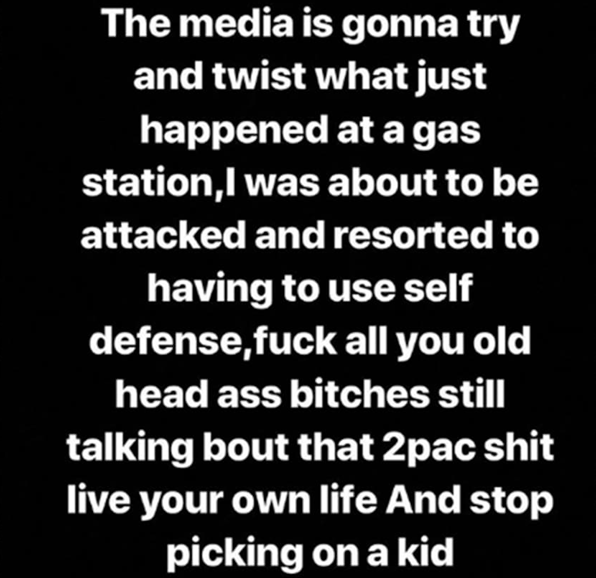 Lil Xan pulls gun on man in Tupac argument