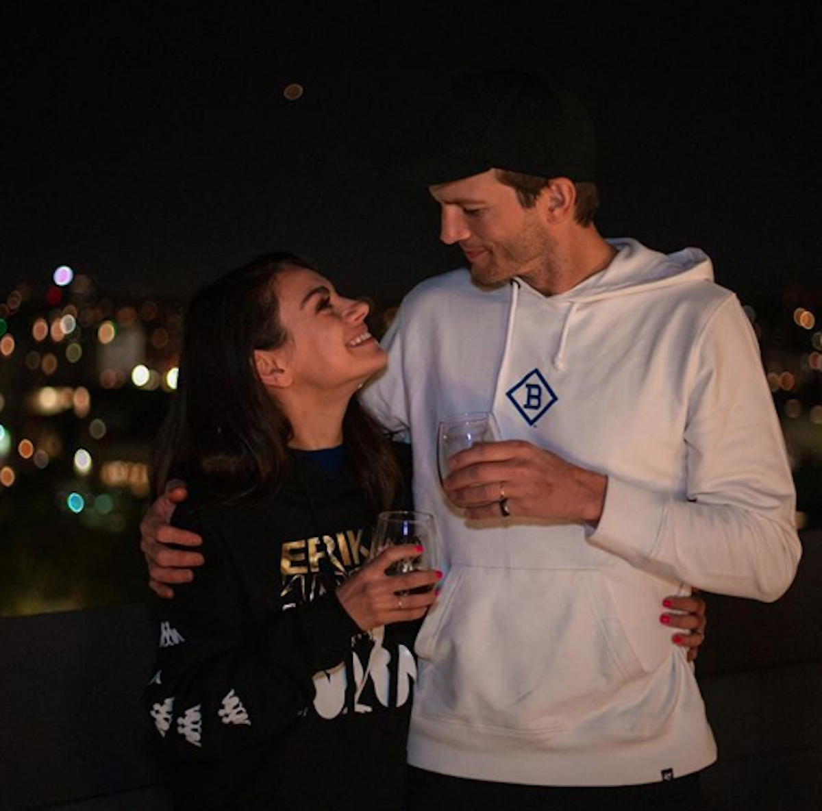 Ashton Kutcher & Mila Kunis Hilariously Address Tabloid Breakup Rumor