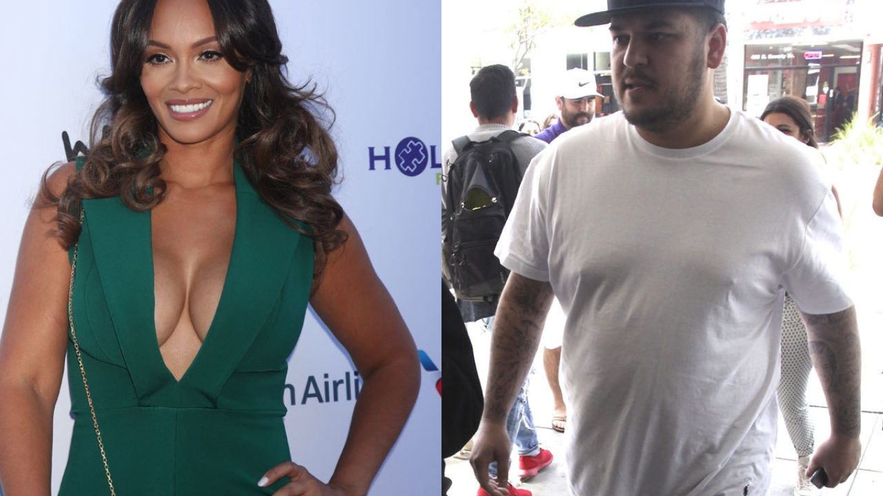 Basketball Wives' Star Evelyn Lozada Flirts With Rob Kardashian