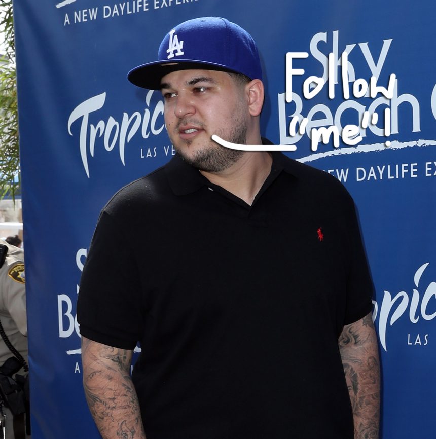 Rob Kardashian S New Instagram Account Isn T As Official As Kris   Rob Kardashian Instagram Fake 860x866 