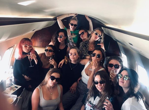 Sophie Turner Celebrates Her Bachelorette Party In Spain With Maisie