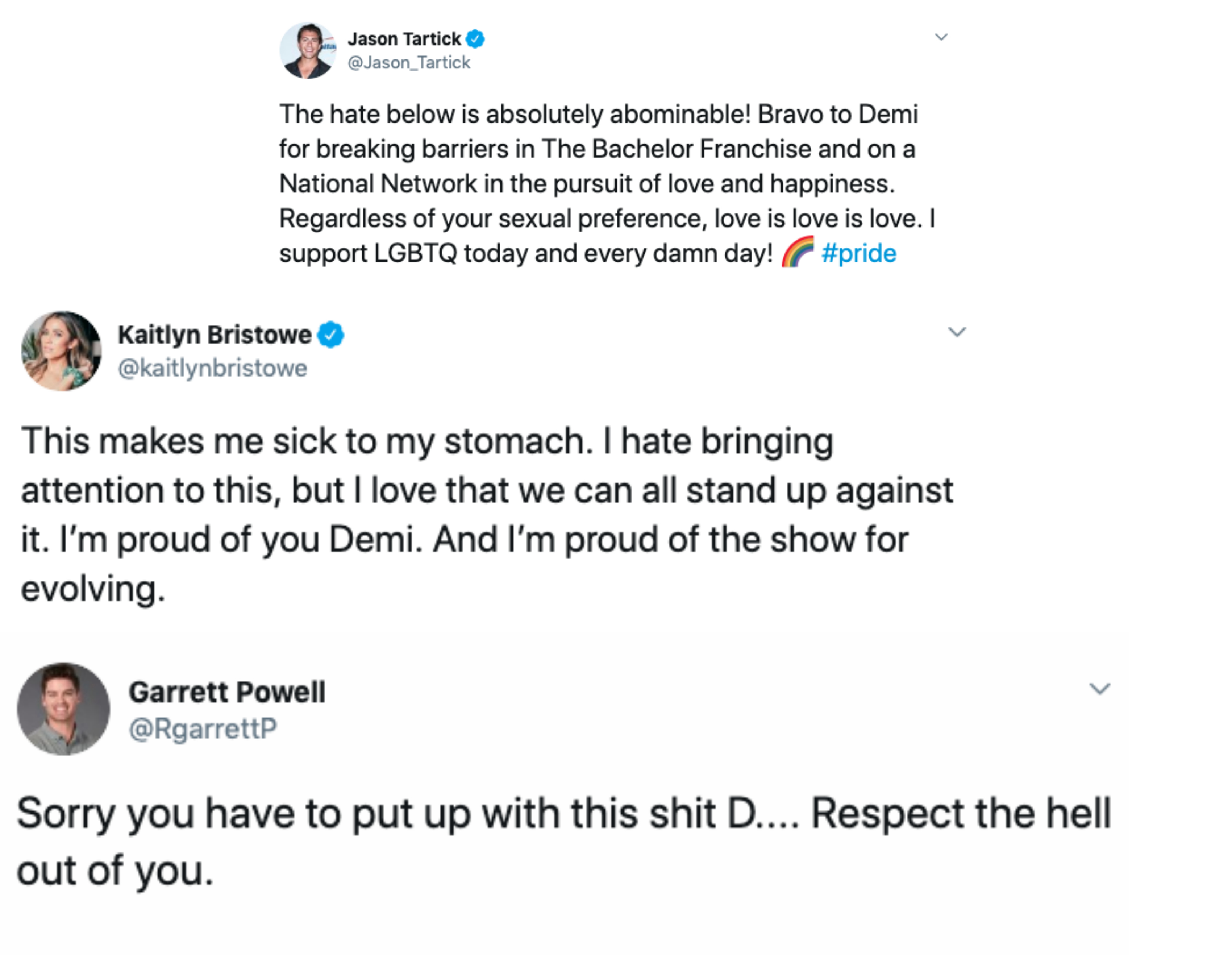 Stars jump to Demi's defense