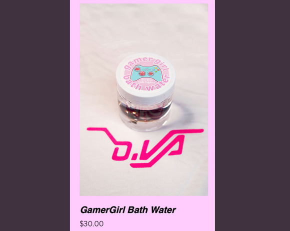 This tweet was shared by a Daily Mail parody account about Belle Delphine's  bath water