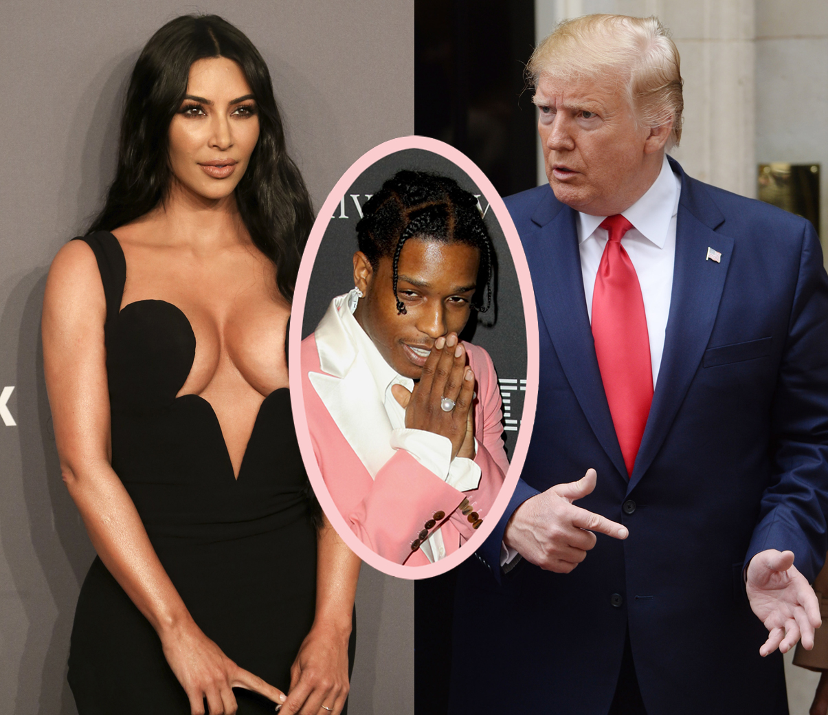 Kim Kardashian Donald Trump ASAP Rocky Sweden Free
