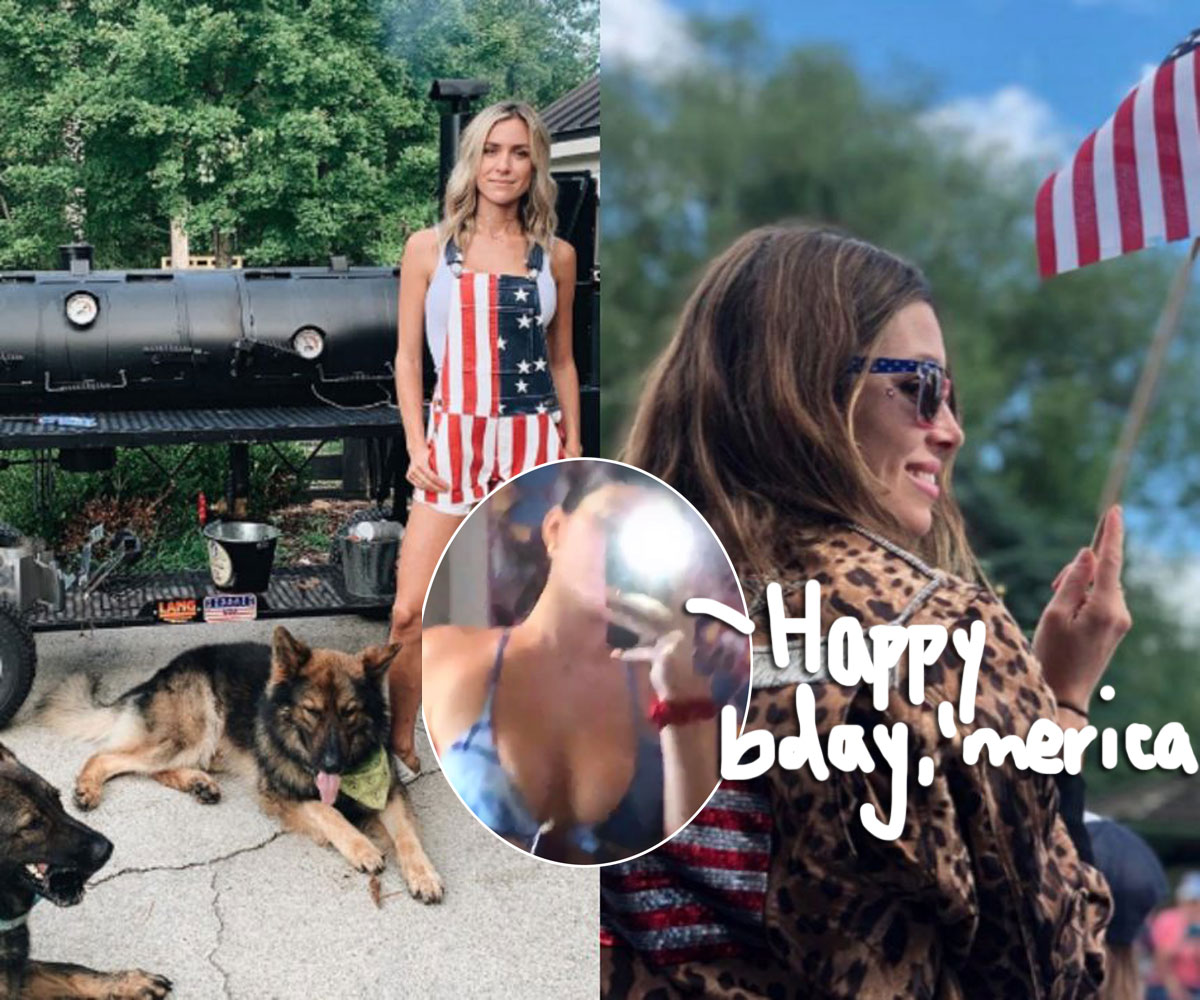 Kylie Jenner and other stars celebrate 4th of july