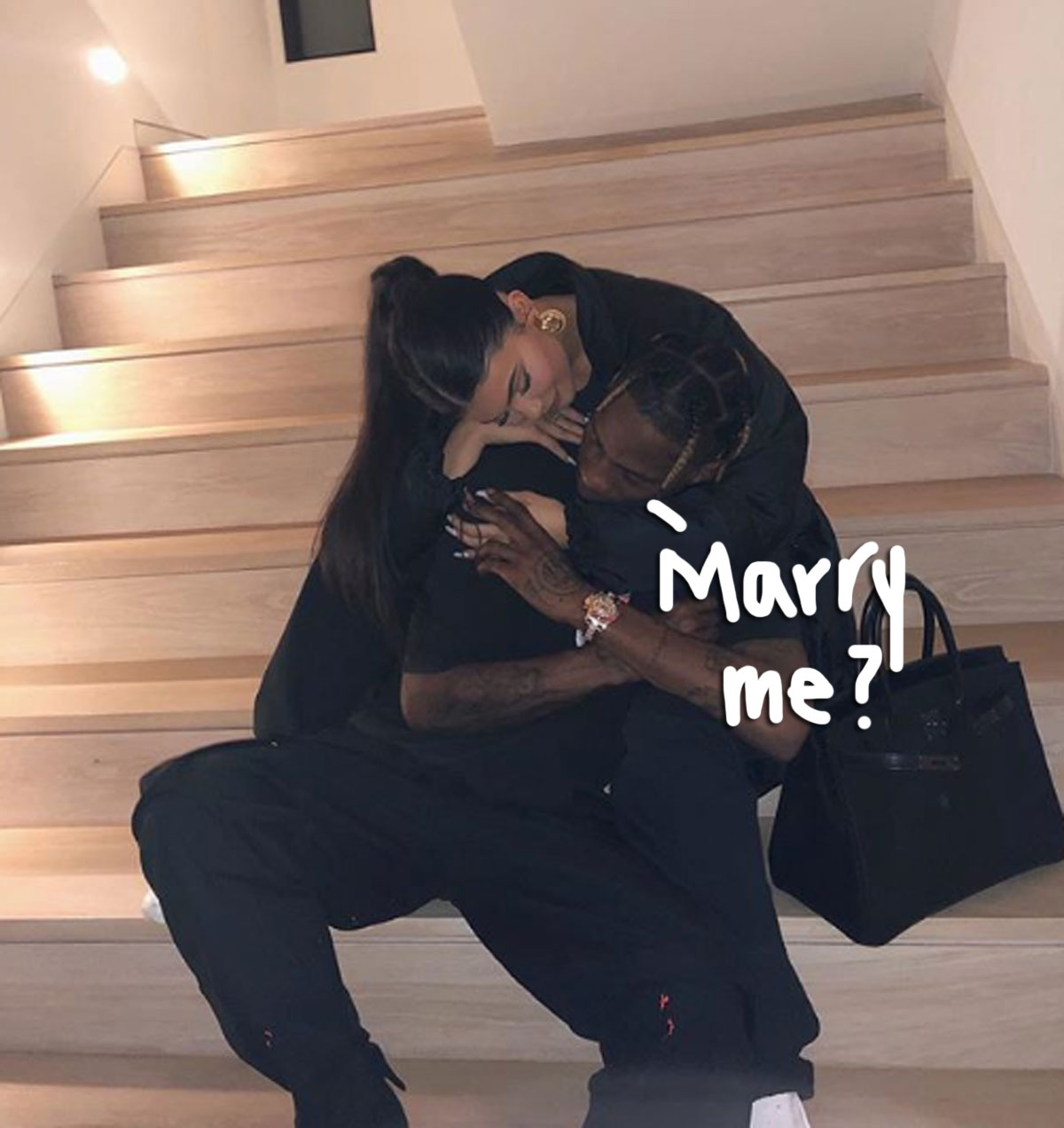 Travis Scott is into the idea of marrying her