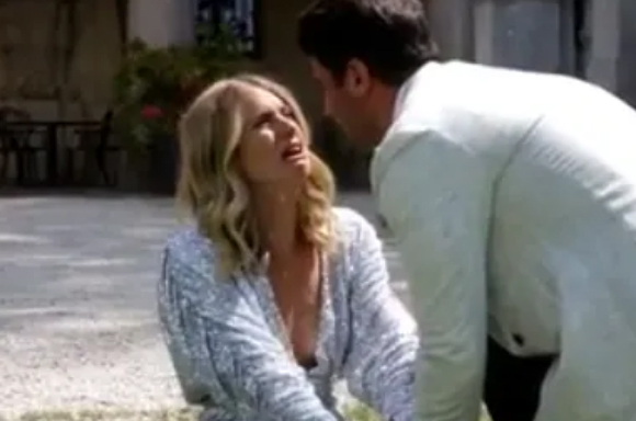 Marissa Fuchs proposal cry face