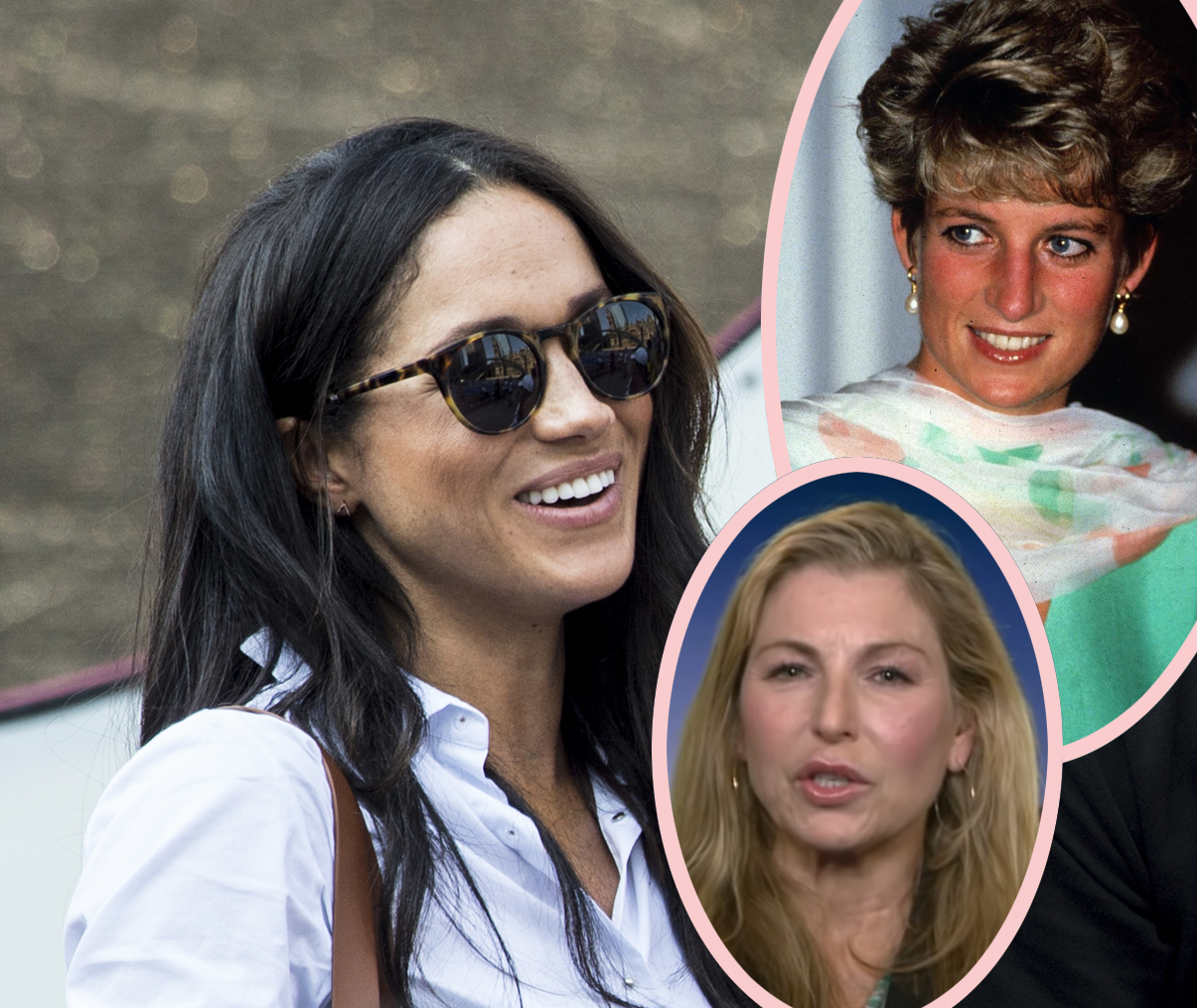 Meghan Markle Princess Diana Comparison Wimbledon Photo Snub Tatum ONeal