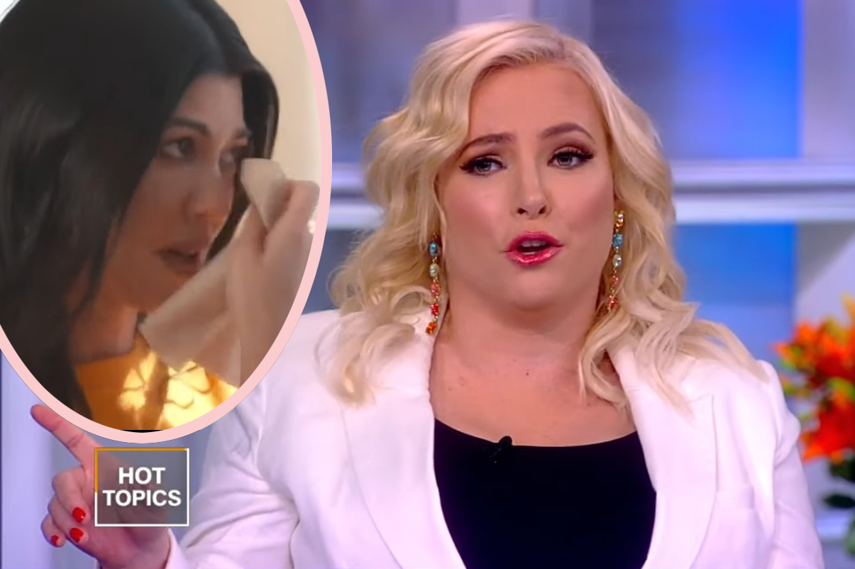 Meghan McCain Kourtney Kardashian Turning 40 The View