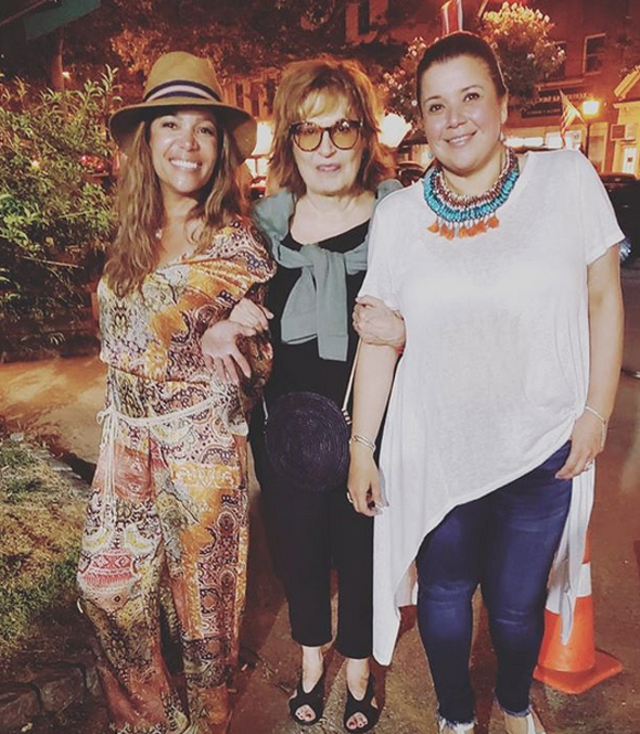 The View Ana Navarro with friends Sunny and Joy