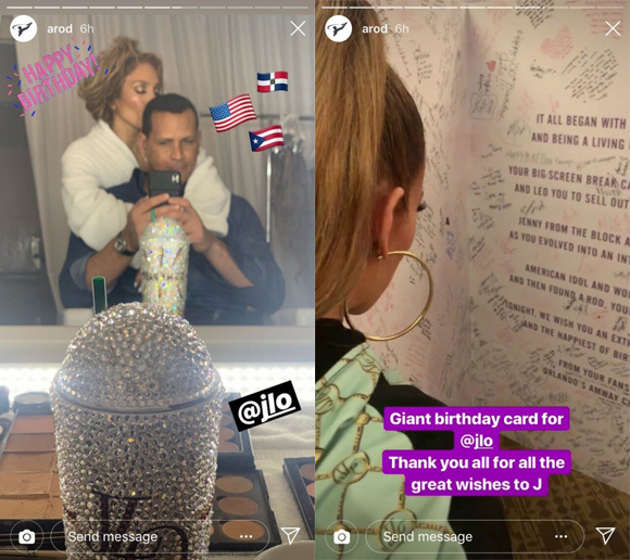 Jennifer Lopez Is Crying After Watching Alex Rodriguez S Sweet 50th