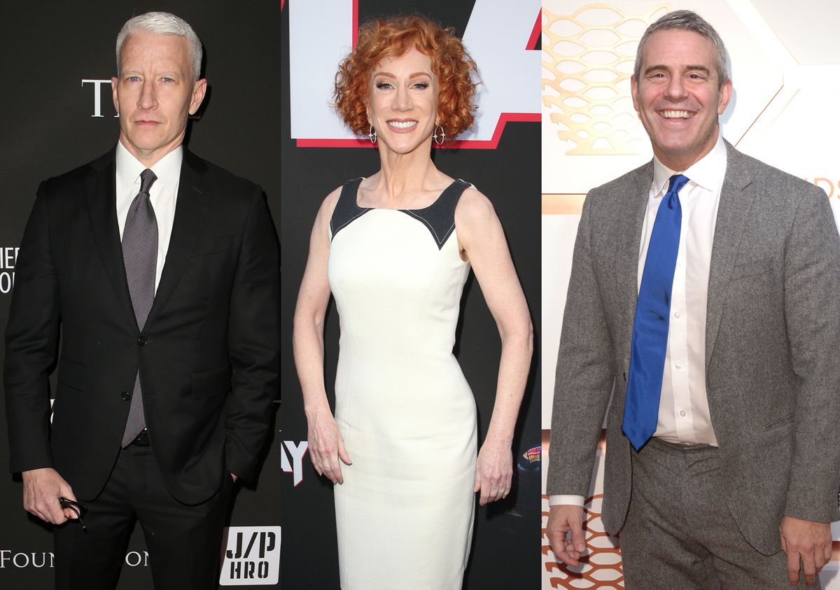 Anderson Cooper Kathy Griffin Andy Cohen