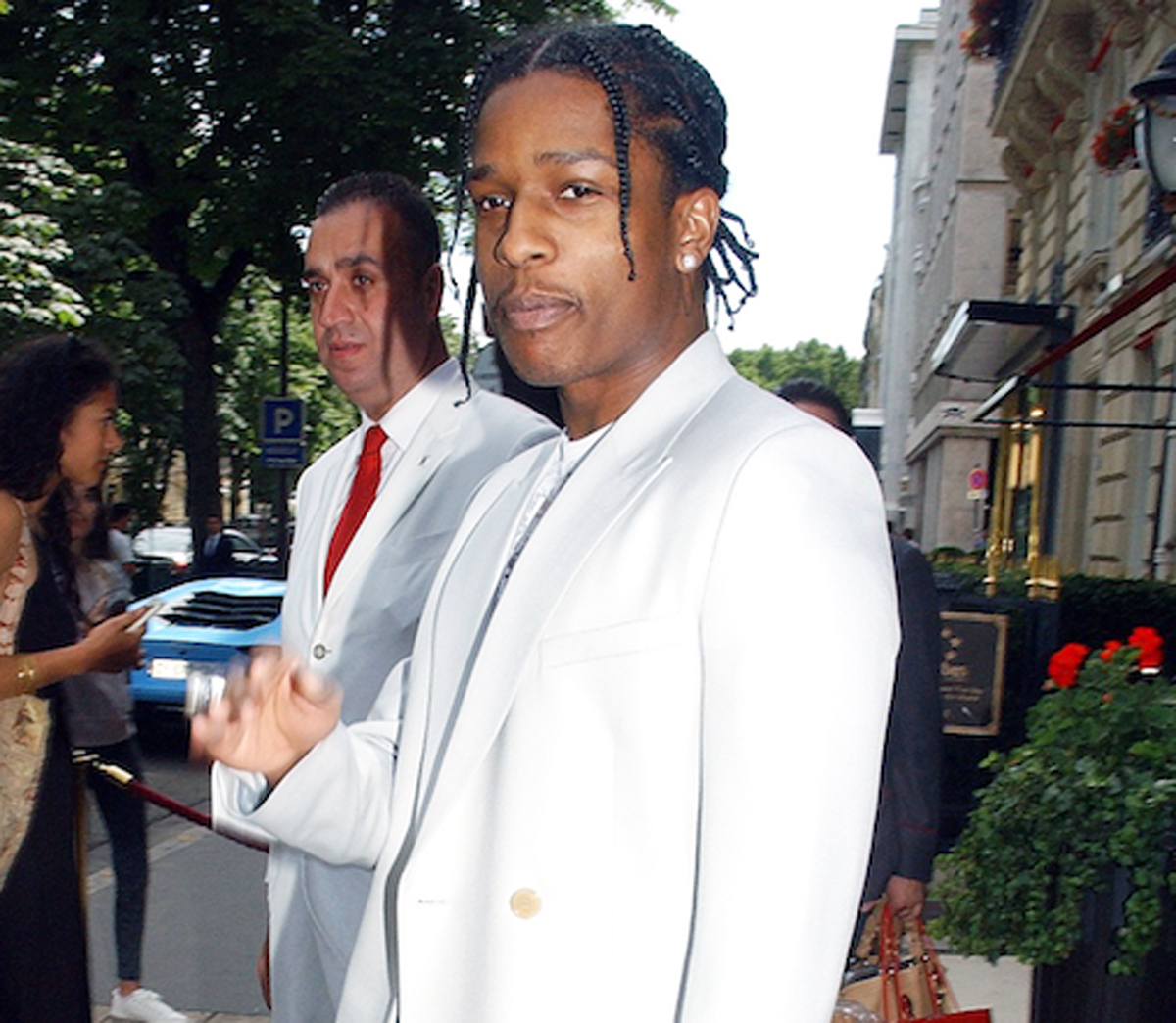 ASAP Rocky fan Swedish embassy