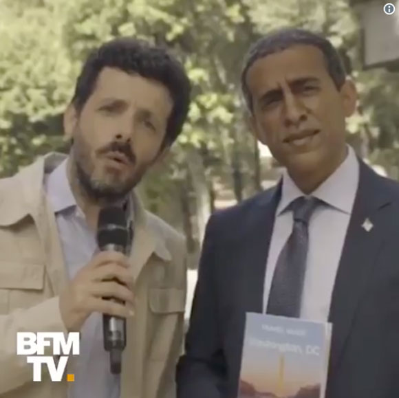 A still from Alitalia Airline's controversial promo video. 