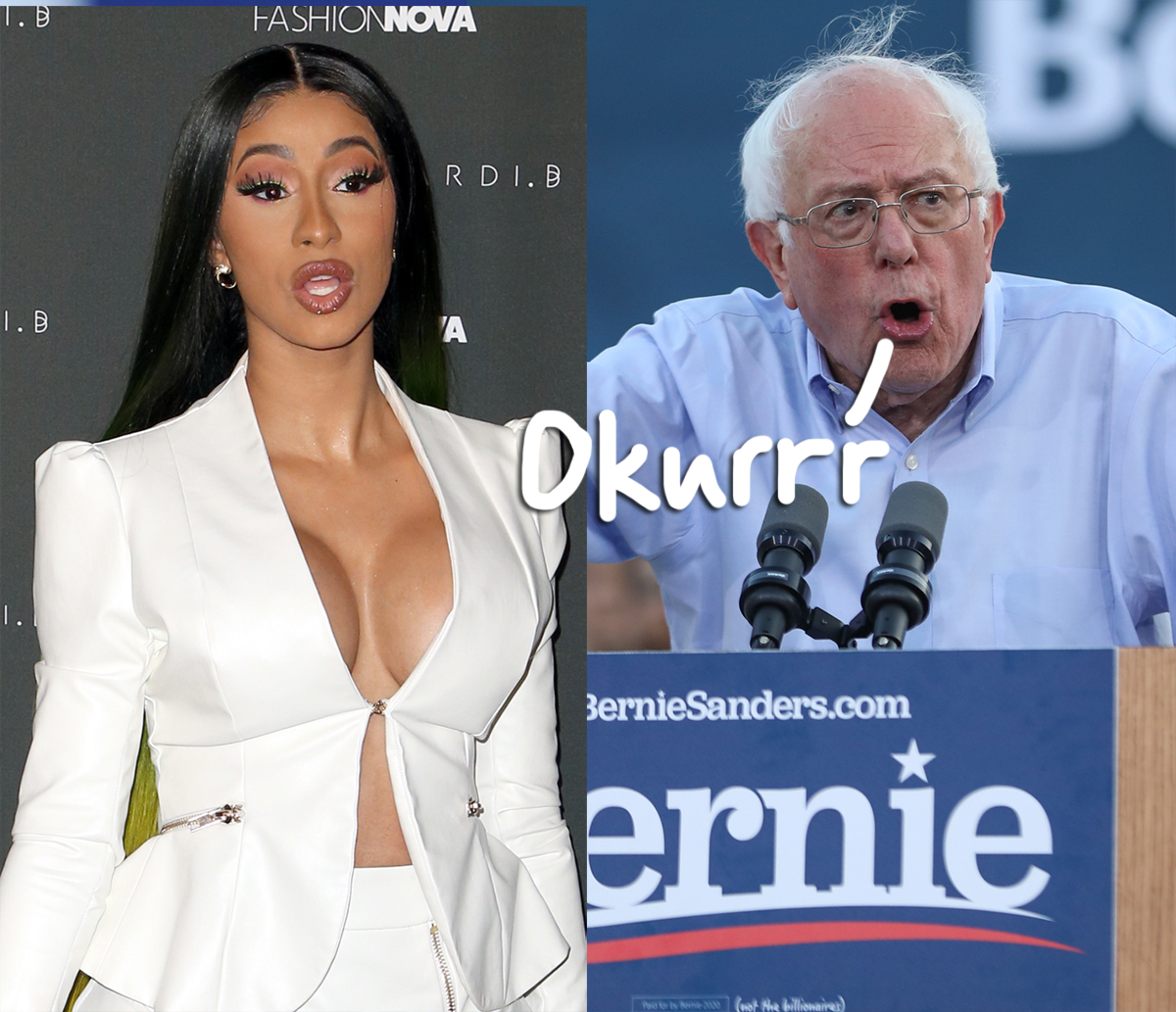 Cardi B teams up with Bernie Sanders