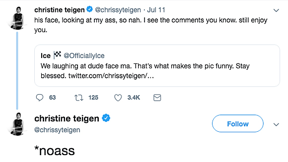 Chrissy Teigen calls out trolls