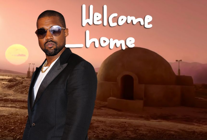 Kanye West Is Building Low-Income Housing Units Inspired By 'Star Wars' - Perez Hilton
