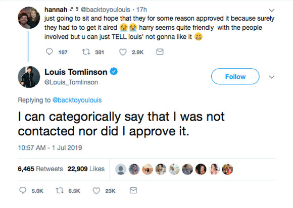 Louis Tomlinson Said He Didn't Approve the One Direction Sex Scene With  Him and Harry Styles in Euphoria