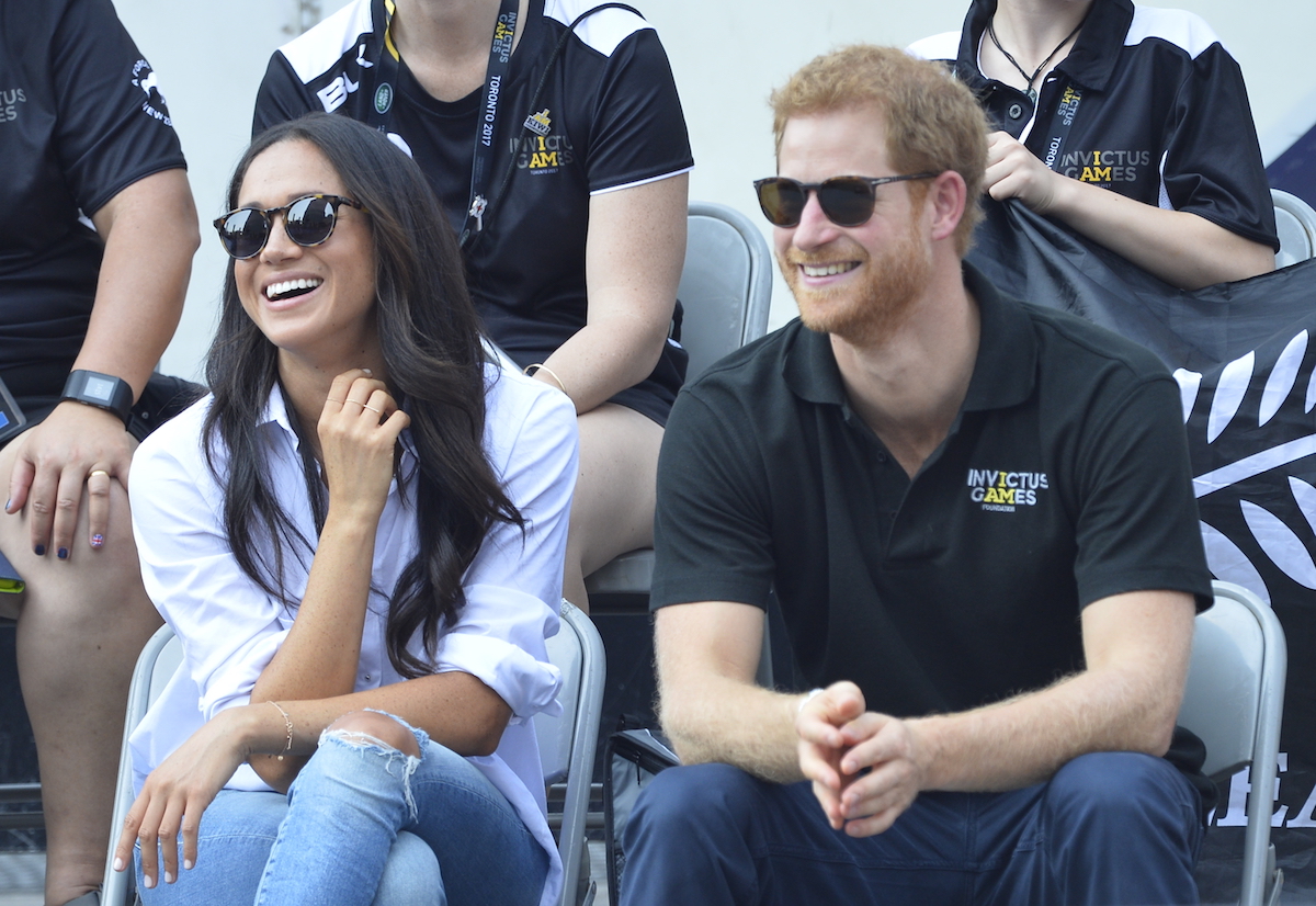 meghan markle's first appearance with prince harry