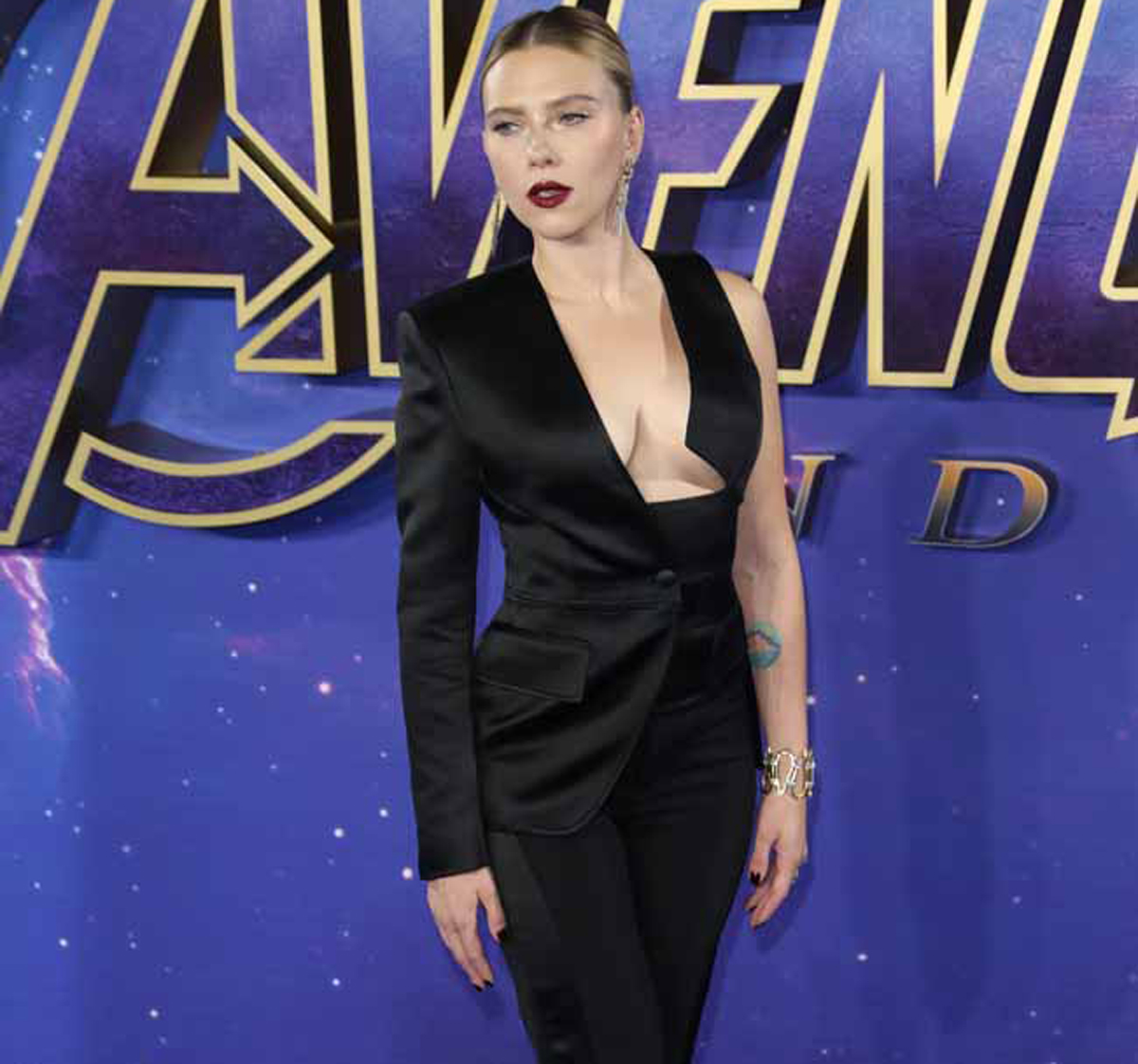 Scarlett Johansson on acne, lymphatic drainage and arguing with Adam Driver
