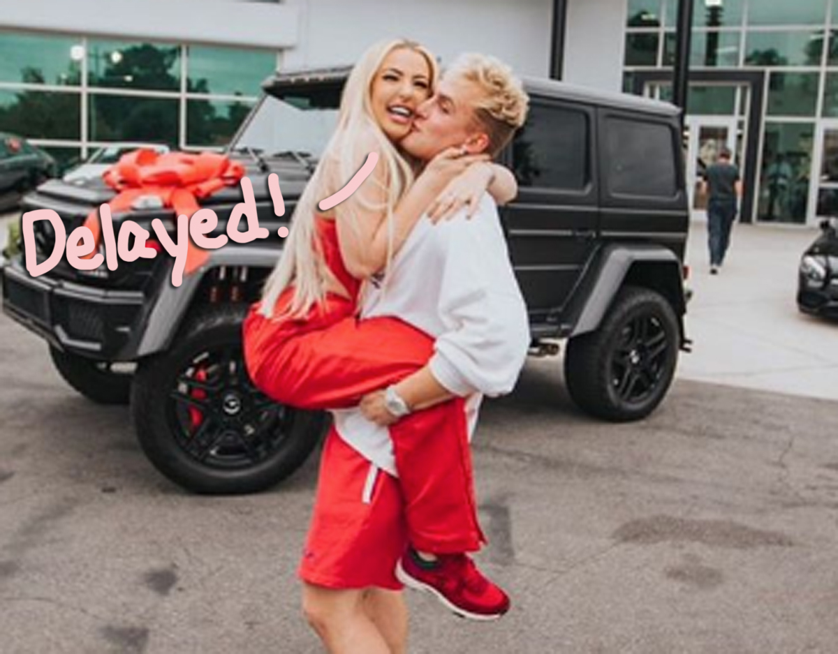 Jake Paul Tana Mongeau honeymoon delay