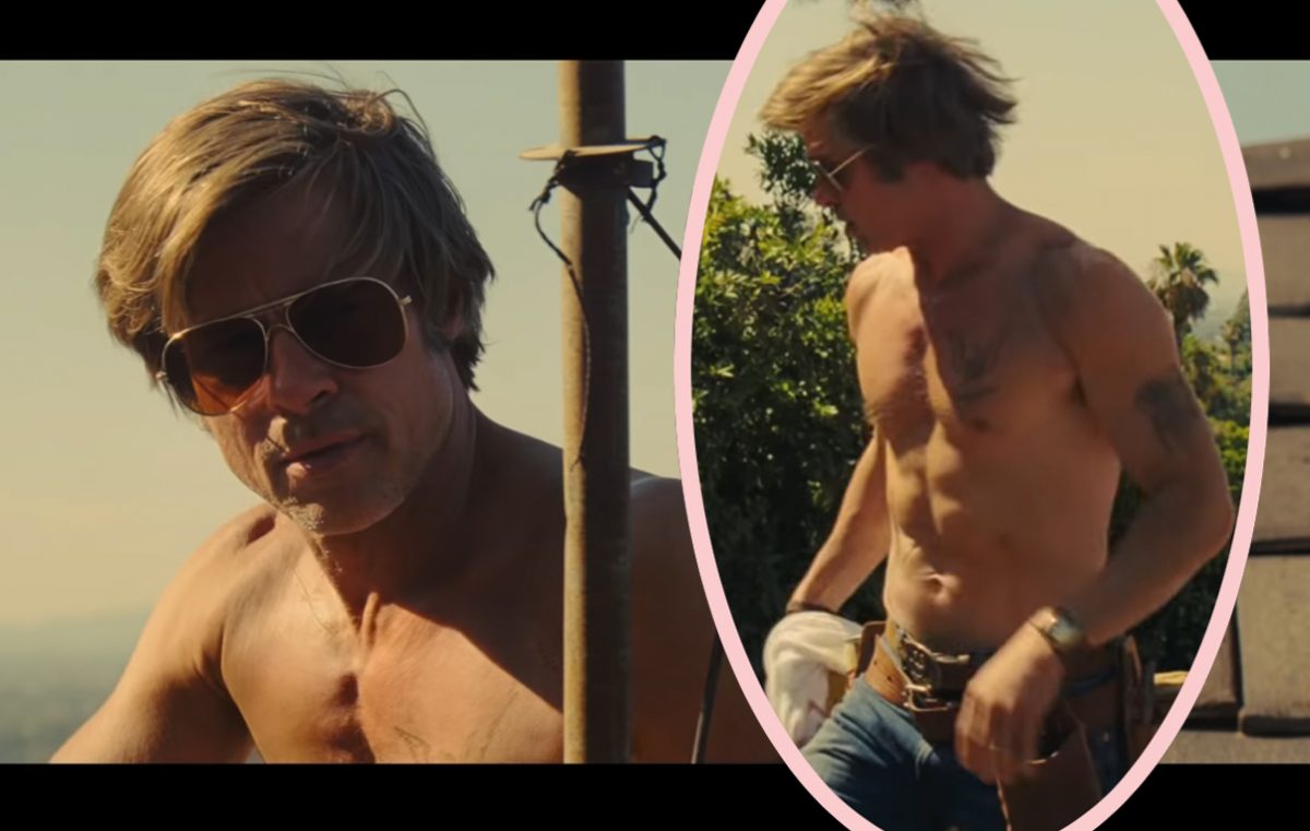 Quentin Tarantino On Directing Brad Pitt's Shirtless Scene in 'OU...