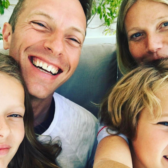 Chris Martin Gwyneth Paltrow kids Instagram
