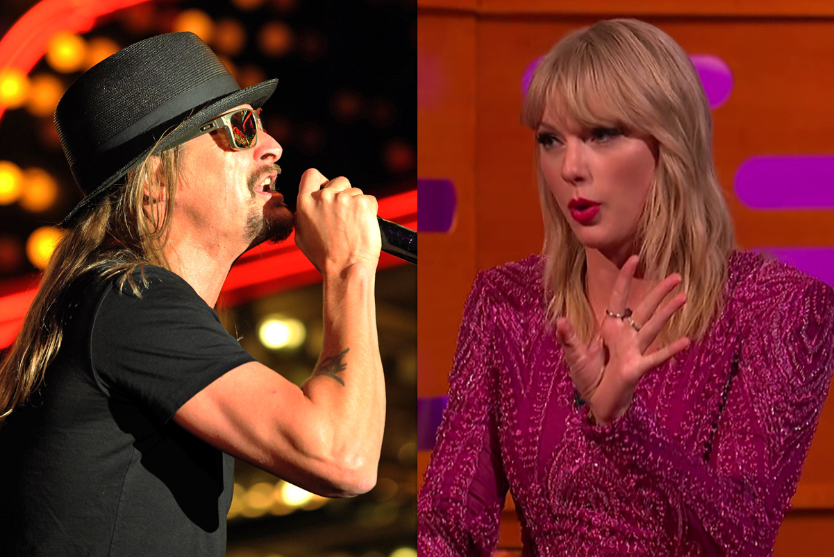 Kid Rock Goes After Taylor Swift With Gross Oral Sex Comment On Twitter &  HE NEEDS TO CALM DOWN! - Perez Hilton