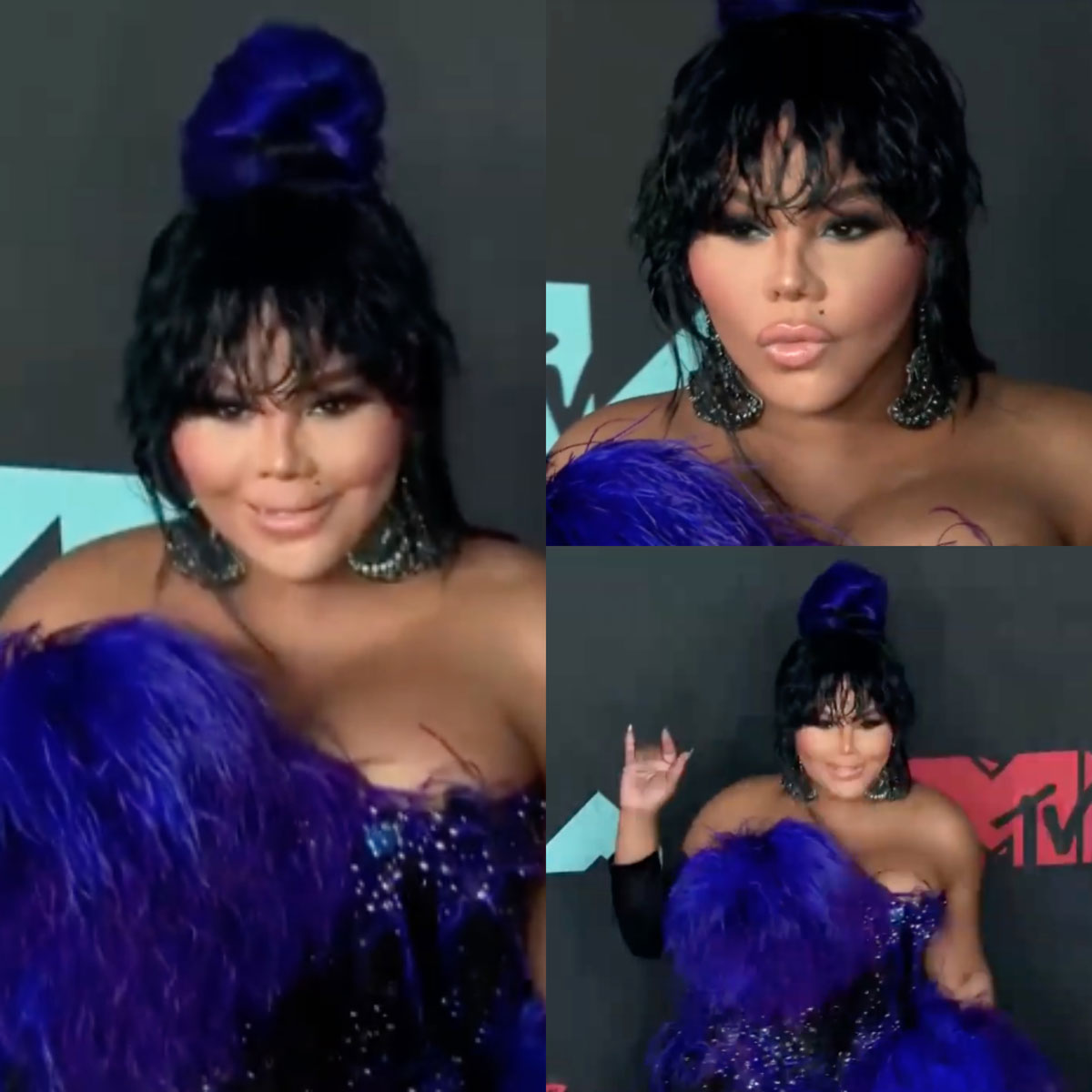 Lil' Kim at the MTV VMAs