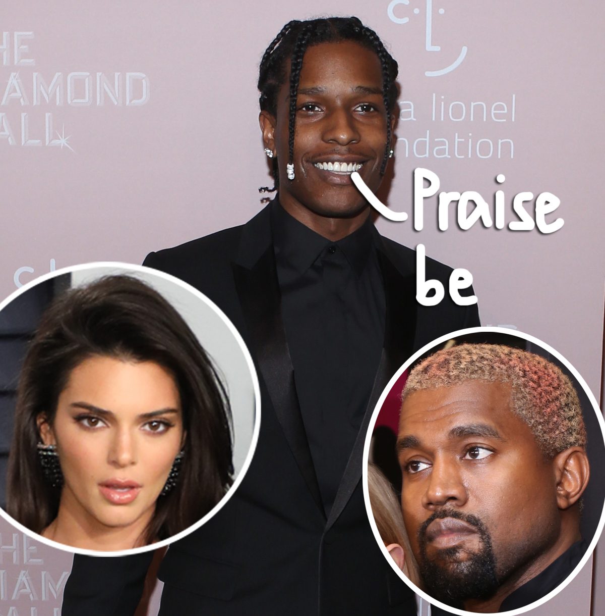 A Ap Rocky Attends Kanye West S Sunday Service Following Release