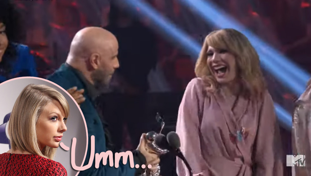 John Travolta Taylor Swift VMAs mistake