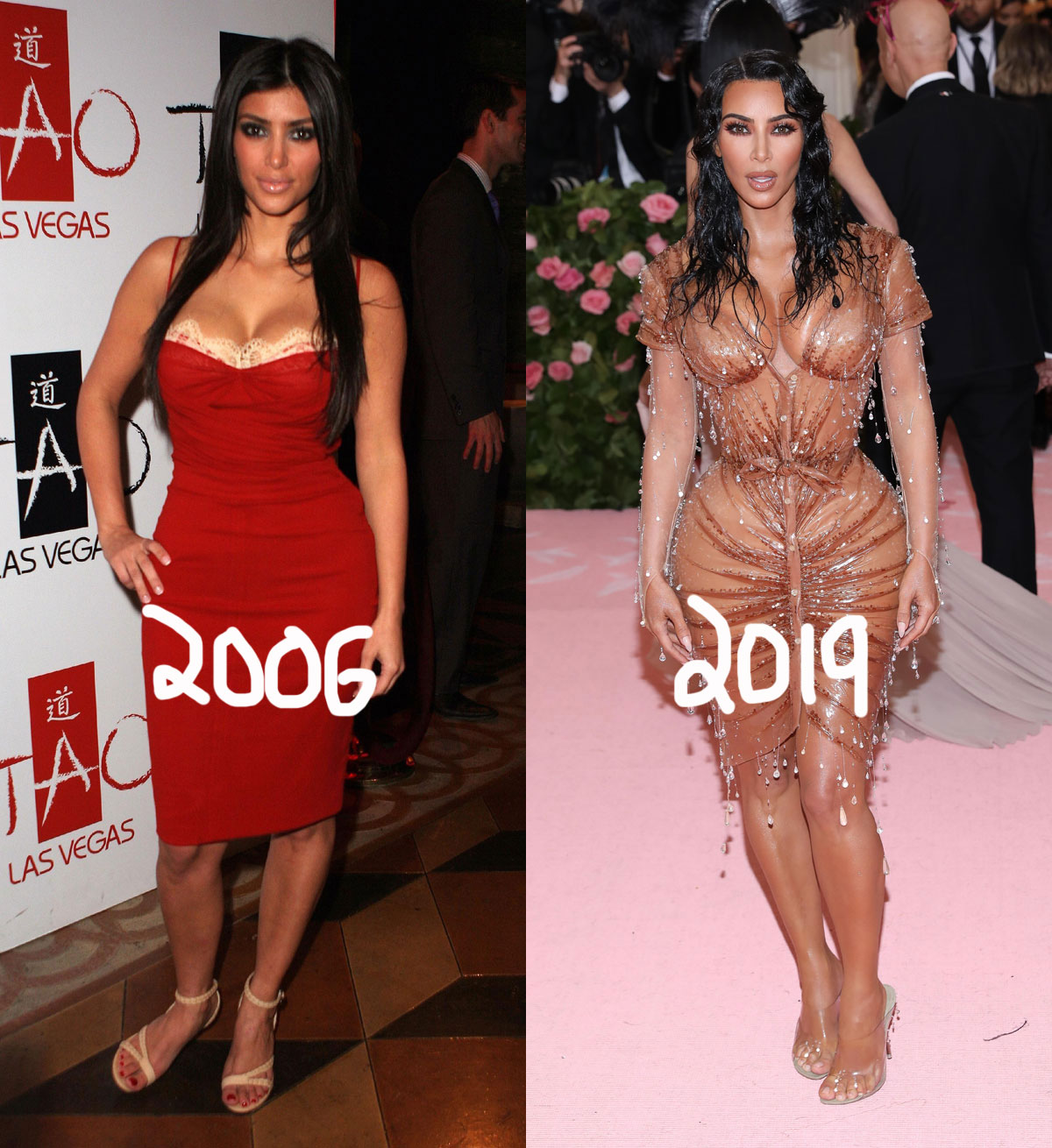 Kim Kardashians Style Evolution From Paris Hiltons Pal To One Half 